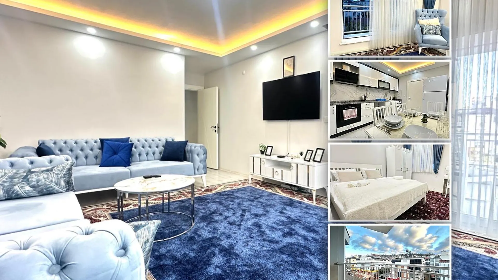 Homely! Design Apartment Antalya, Parking, Balcony, Ac!